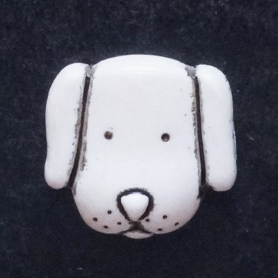 dog face doodle - Lou Lou Buttons